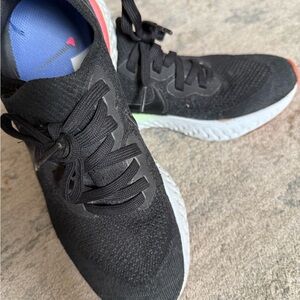 Nike Black and White Athletic Shoes